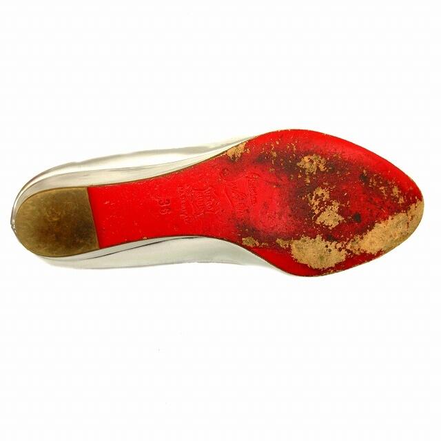 Christian Louboutin(クリスチャンルブタン)のクリスチャンルブタン Christian louboutin メタリックパンプス レディースの靴/シューズ(ハイヒール/パンプス)の商品写真