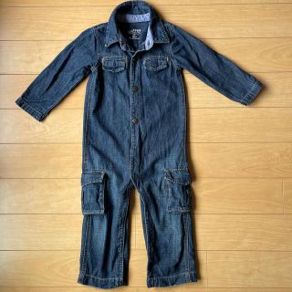 ベビーギャップ(babyGAP)のGAP デニムつなぎ　カバーオール　90(カバーオール)