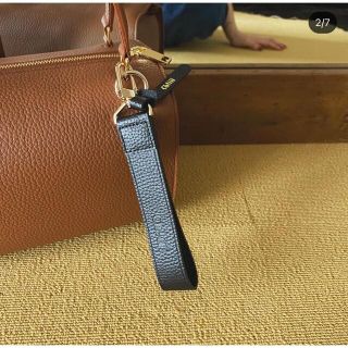 エヌナチュラルビューティーベーシック(N.Natural beauty basic)の 新品chiiiibag キーチャーム ブラック ch!iii 黒チーバッグ(キーケース)