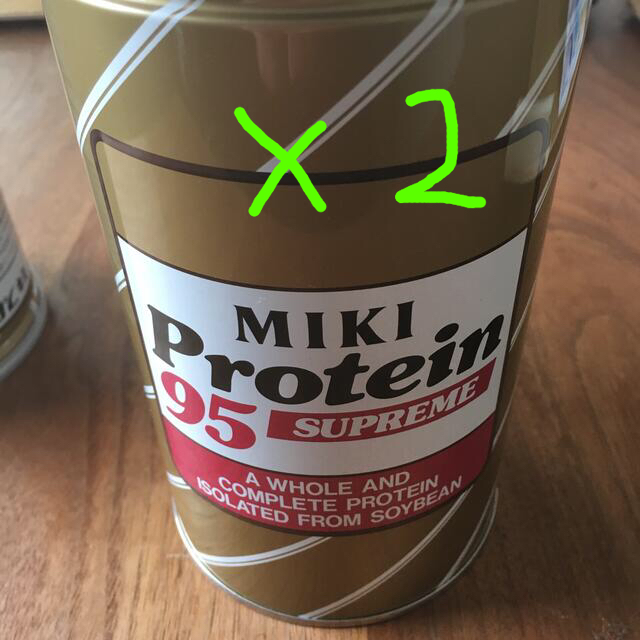 ミキプロテイン2缶