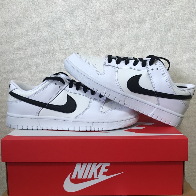 9/27cm Nike Dunk Low Retro White 逆パンダ