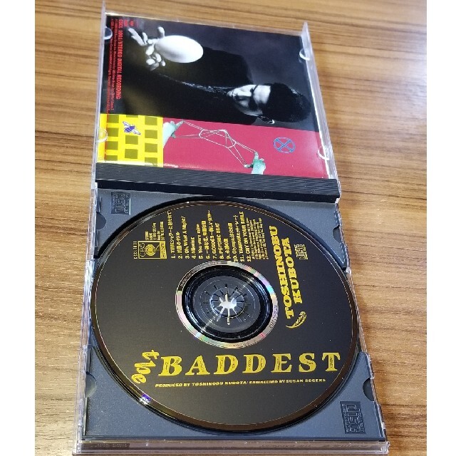 SONY(ソニー)の久保田利伸　THE BADDEST　全12曲　ディスクキレイ エンタメ/ホビーのCD(ポップス/ロック(邦楽))の商品写真