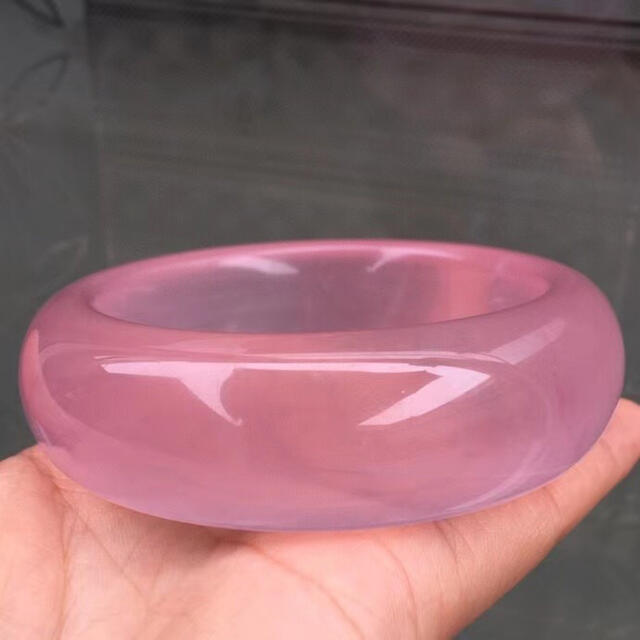 ⭐︎【天然】スター ローズクォーツ バングル 61mm - nayaabhaandi.com