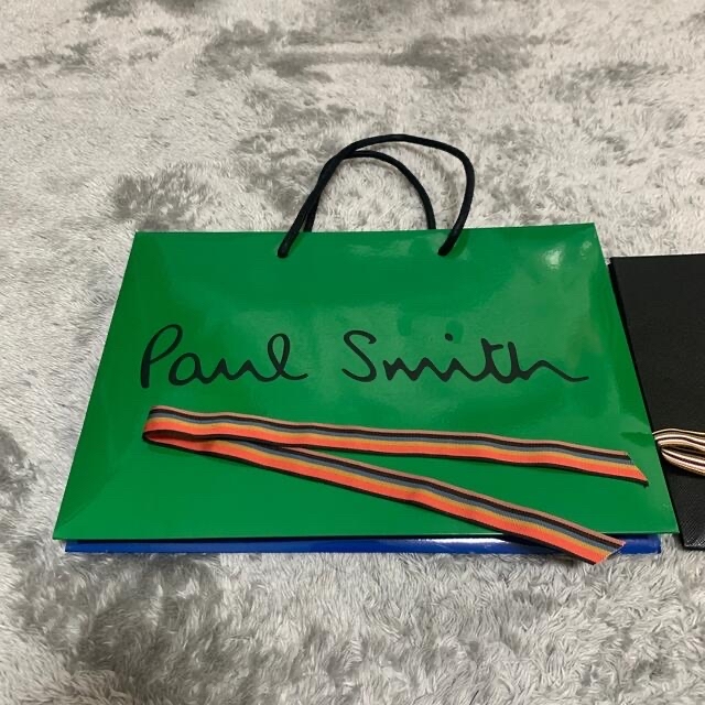 Paul Smith(ポールスミス)の【値下げ】ポールスミス　ショッパー　りぼん付き　２つ レディースのバッグ(ショップ袋)の商品写真