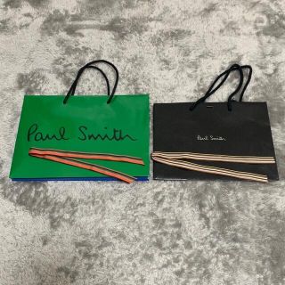 ポールスミス(Paul Smith)の【値下げ】ポールスミス　ショッパー　りぼん付き　２つ(ショップ袋)