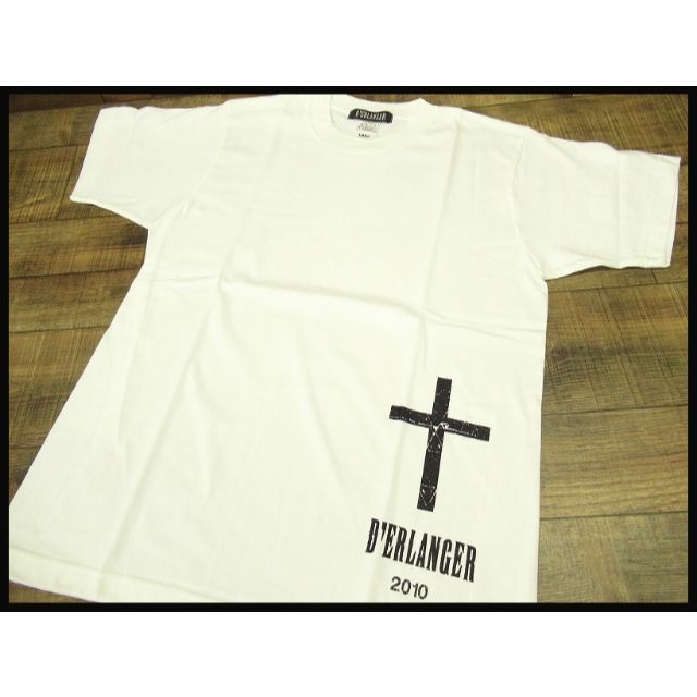 2025人気の 未使用保管品 希少 D17 デランジェ Tシャツ ライブ 2010 十字架 ミュージシャン