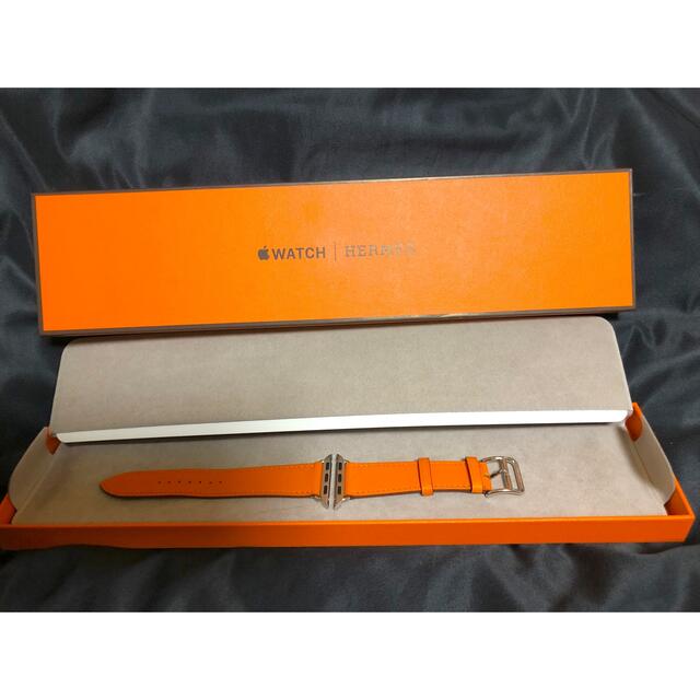 Hermes(エルメス)のApple Watch HERMES Series7 41mm用レザーストラップ レディースのファッション小物(腕時計)の商品写真