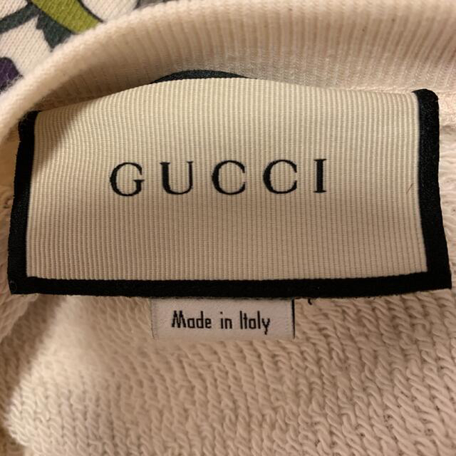 Gucci(グッチ)のGUCCI   グッチ トレーナー   イタリア製 レディースのトップス(トレーナー/スウェット)の商品写真