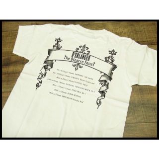 D15 希少 未使用保管品 デランジェ 2011 ツアー ライブ Tシャツ SS(ミュージシャン)