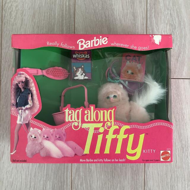 アメリカ購入1992年バービーTiffy猫ちゃんネコあちゃちゅむヴィンテージ