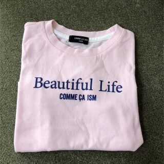 コムサイズム(COMME CA ISM)のコムサイズム　Tシャツ　110 ピンク　半袖(Tシャツ/カットソー)