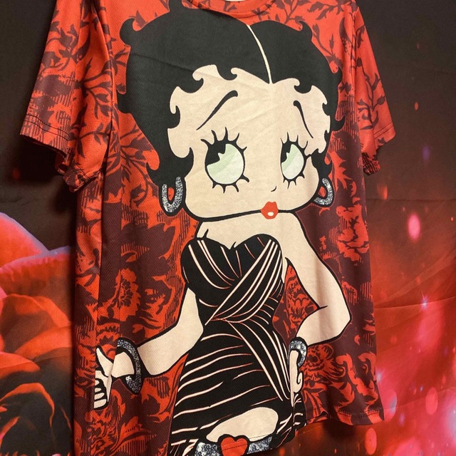 激レア】ゴッドセレクション Tシャツ ベティ BettyBoop ブラック-