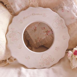 アフタヌーンティー(AfternoonTea)のお値下げ♡イマン♡ローズバスケットステンシルクリスマスリース木製マニーローズ薔薇(その他)