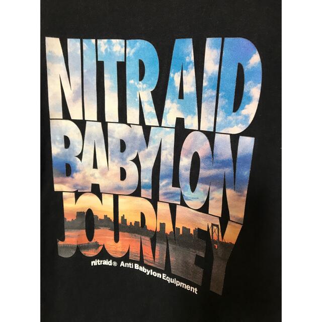 nitraid(ナイトレイド)の送料込み 中古 nitraid Tee Ｌサイズ メンズのトップス(Tシャツ/カットソー(半袖/袖なし))の商品写真