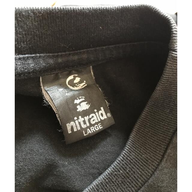 nitraid(ナイトレイド)の送料込み 中古 nitraid Tee Ｌサイズ メンズのトップス(Tシャツ/カットソー(半袖/袖なし))の商品写真