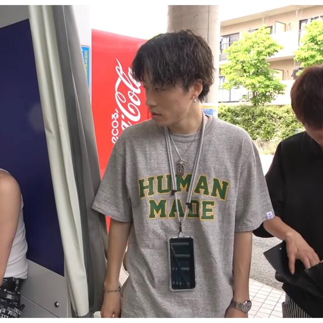 ヒューマンメイド　HUMAN MADE　Tシャツ　ロンT ブルー M