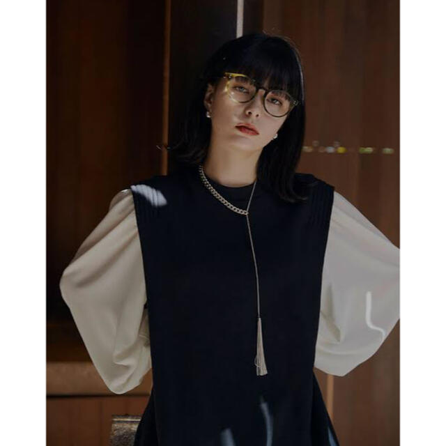 Ameri VINTAGE(アメリヴィンテージ)のAMERI VINTAGE MANY WAY TRIO SWEAT DRESS レディースのワンピース(ロングワンピース/マキシワンピース)の商品写真