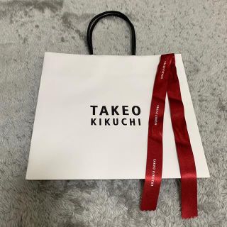 タケオキクチ(TAKEO KIKUCHI)のタケオキクチ　ショッパー　りぼん付(その他)