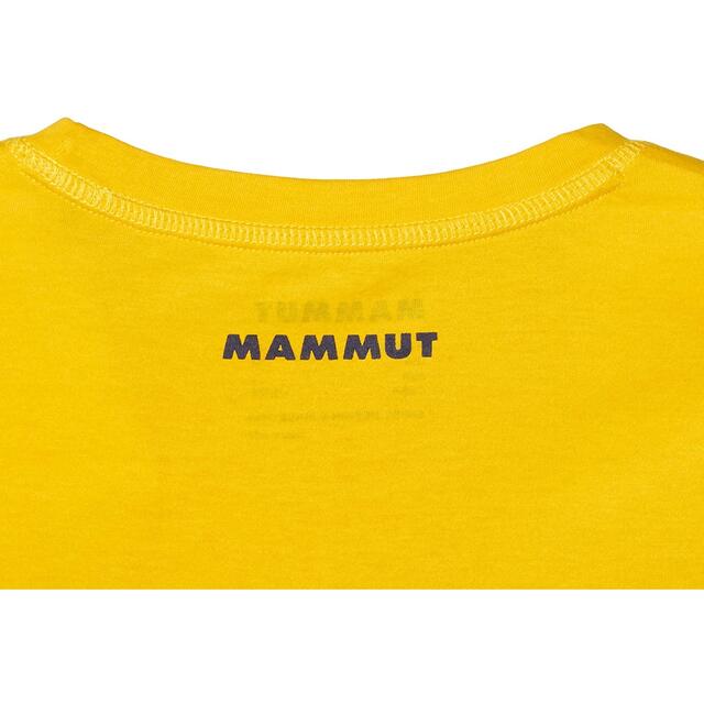 Mammut(マムート)のMAMMUT マムート 半袖Ｔシャツ マッソーネTシャツ イエロー メンズL新品 メンズのトップス(Tシャツ/カットソー(半袖/袖なし))の商品写真