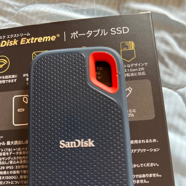 SanDisk Extreme ポータブルSSD 1TB 3