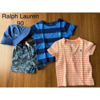 ラルフローレン(Ralph Lauren)のRalph Lauren ラルフローレン  トップス2枚·半ズボン·帽子(Tシャツ/カットソー)