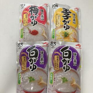 アジノモト(味の素)の味の素　おかゆ　三種　4個セット(レトルト食品)