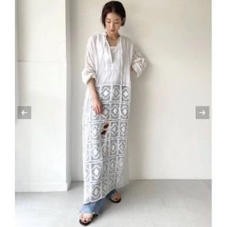 プラージュ(Plage)のPlage  新品★ 【R’IAM】 レースマキシワンピース38 サイズ★(ロングワンピース/マキシワンピース)