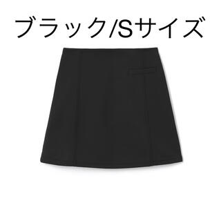 グレイル(GRL)の【GRL】インパン付き台形ミニスカート[ab066] ブラック/Sサイズ(ミニスカート)