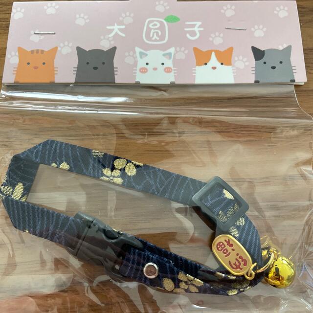 ペット用　鈴付き　首輪　 ハンドメイドのペット(リード/首輪)の商品写真