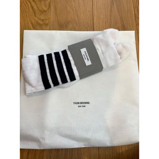 トムブラウン(THOM BROWNE)の新品　トムブラウン　靴下ソックス　4BAR THOMBROWNE(ソックス)