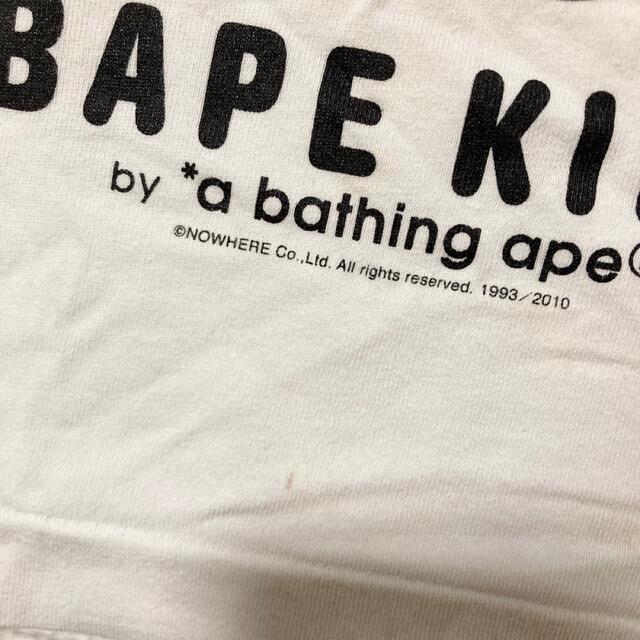 A BATHING APE(アベイシングエイプ)のTシャツ 90 BAPE KIDS キッズ/ベビー/マタニティのキッズ服男の子用(90cm~)(Tシャツ/カットソー)の商品写真