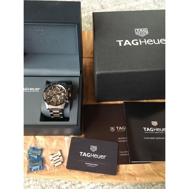 OH済 タグホイヤー カレラ ホイヤー01 TAG Heuer