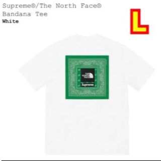 シュプリーム(Supreme)のSupreme®/The North Face® Bandana Tee L(Tシャツ/カットソー(半袖/袖なし))