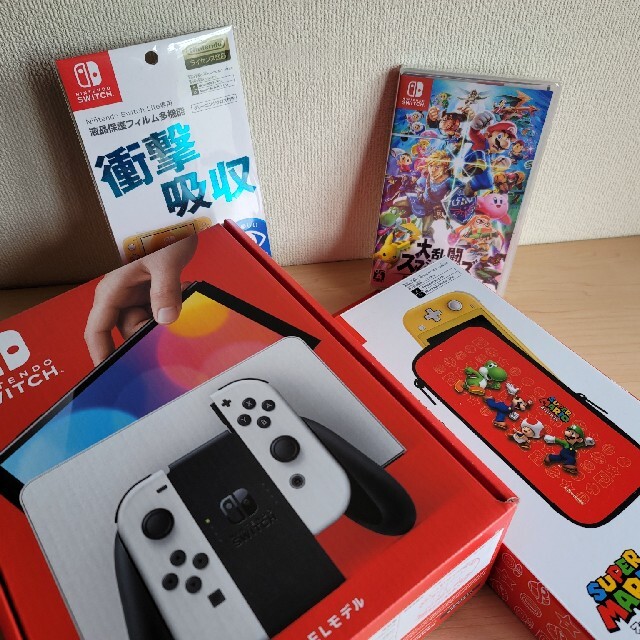 Nintendo Switch 有機EL本体＋スマブラソフト www.krzysztofbialy.com