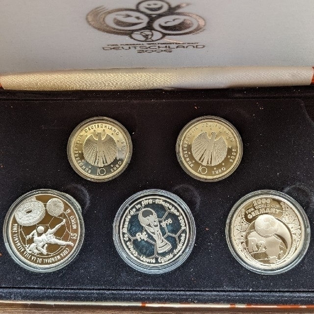 ２００６FIFAワールドカップドイツ大会公式記念コイン　銀製エンタメ/ホビー