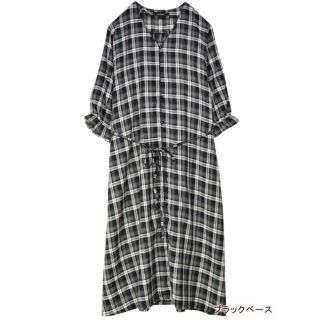 ダブルクローゼット(w closet)のチェック柄ガウン GRL ZARA UNIQLO GU LOWRYSFARM(カーディガン)