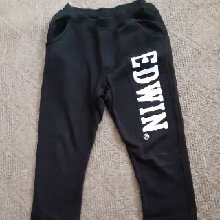 エドウィン(EDWIN)のEDWIN スウェットパンツ黒 160センチ(パンツ/スパッツ)