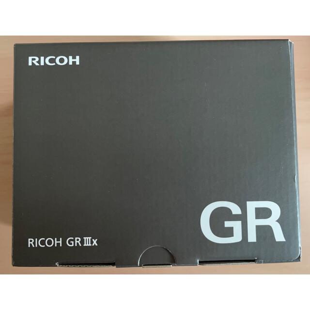 RICOH(リコー)のRICOH GR IIIx ブラック スマホ/家電/カメラのカメラ(コンパクトデジタルカメラ)の商品写真