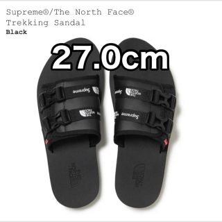 シュプリーム(Supreme)のSupreme North Face Trekking Sandal  黒 27(サンダル)