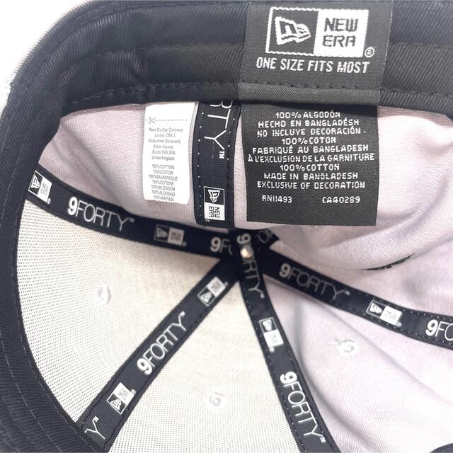 NEW ERA(ニューエラー)の《新品未使用》NEWERA  グレー　他カラー有り　ニューエラ  9FORTY メンズの帽子(キャップ)の商品写真