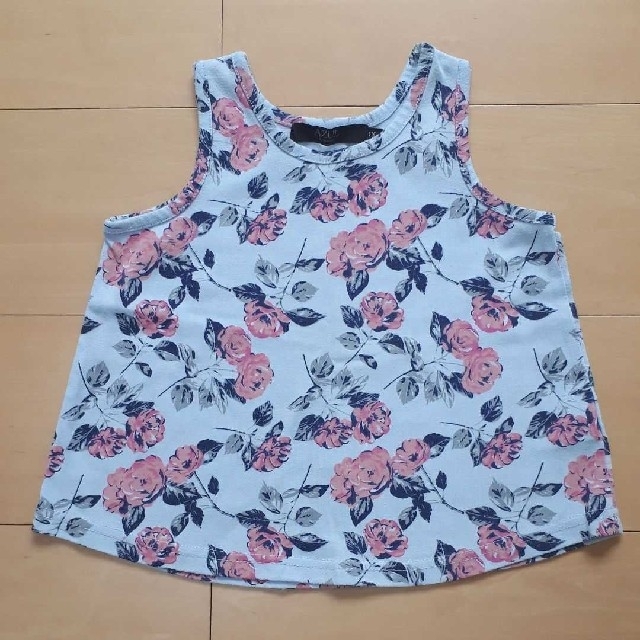 タンクトップ トップス ショートパンツ 女の子 100 キッズ/ベビー/マタニティのキッズ服女の子用(90cm~)(Tシャツ/カットソー)の商品写真