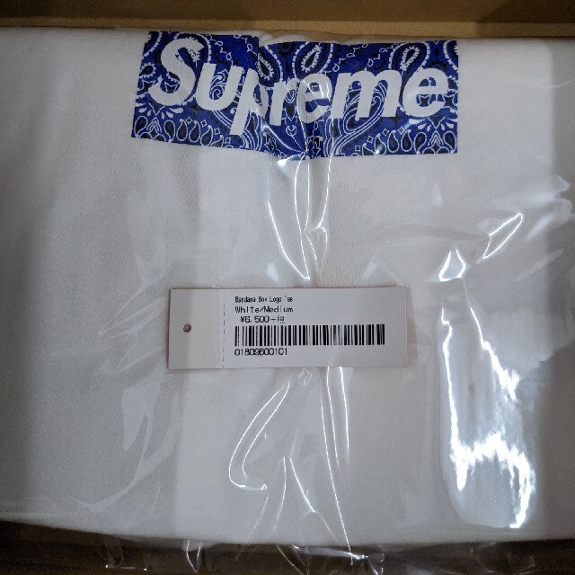 Supreme(シュプリーム)のMサイズ Supreme Bandana Box Logo Tee メンズのトップス(Tシャツ/カットソー(半袖/袖なし))の商品写真