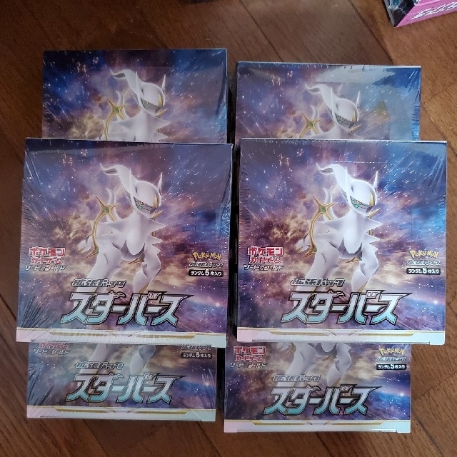 ポケモンカード　スターバース 6box シュリンク付き