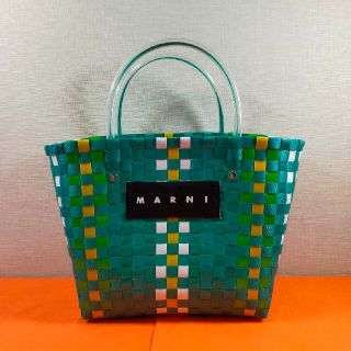 マルニ(Marni)の【新品】 マルニ MARNI トートバッグ カゴバッグ フラワーカフェ(トートバッグ)