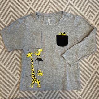 グラニフ(Design Tshirts Store graniph)のグラニフ⭐︎110⭐︎ロンT⭐︎アニマル柄(Tシャツ/カットソー)