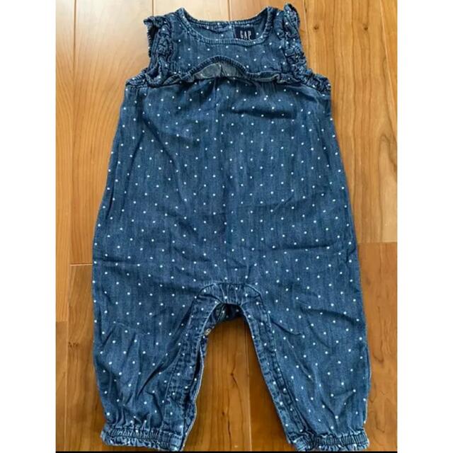 babyGAP(ベビーギャップ)のbaby GAP ロンパース 3-6  70センチ キッズ/ベビー/マタニティのベビー服(~85cm)(ロンパース)の商品写真