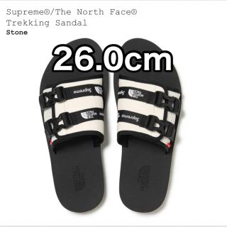 シュプリーム(Supreme)のSupreme North Face Trekking Sandal  白 26(サンダル)