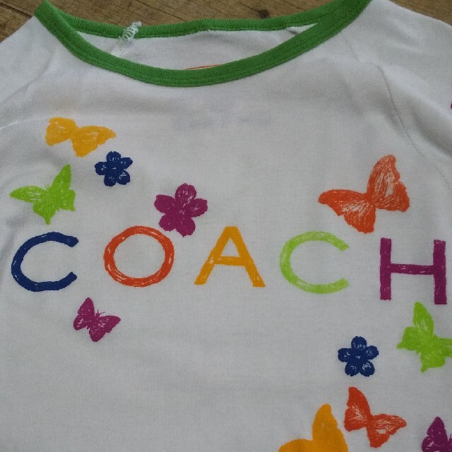 COACH(コーチ)の最安値【S】COACH Tシャツ レディースのトップス(Tシャツ(長袖/七分))の商品写真