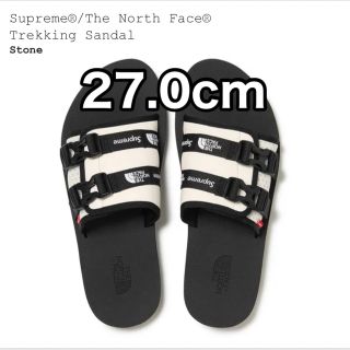 シュプリーム(Supreme)のSupreme North Face Trekking Sandal  白 27(サンダル)