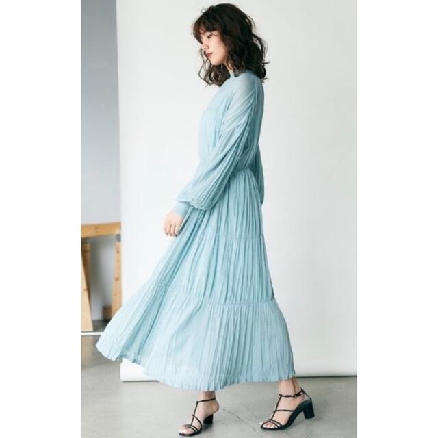 未使用♦FRAY I.D ワッシャープリーツニットワンピース 1